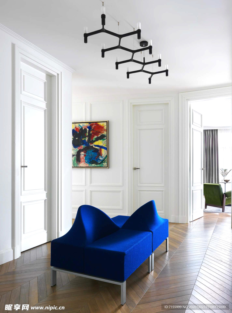 客厅 墙纸 展示