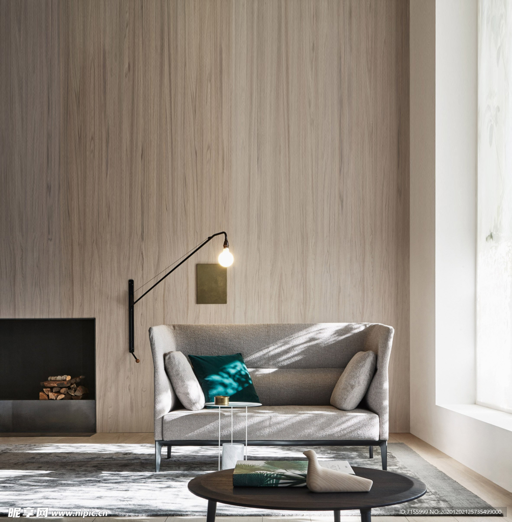 客厅 墙纸 展示