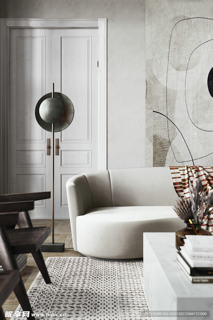 客厅 墙纸 展示