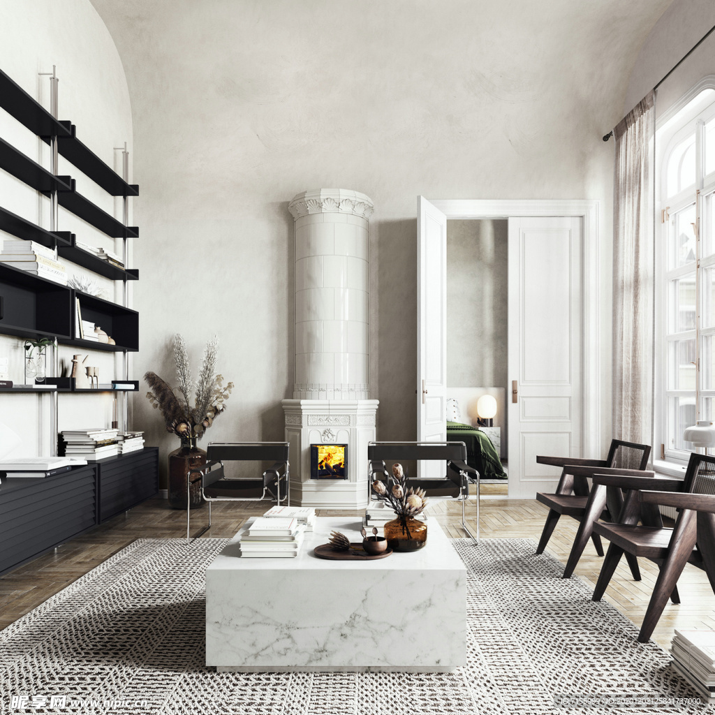 客厅 墙纸 展示