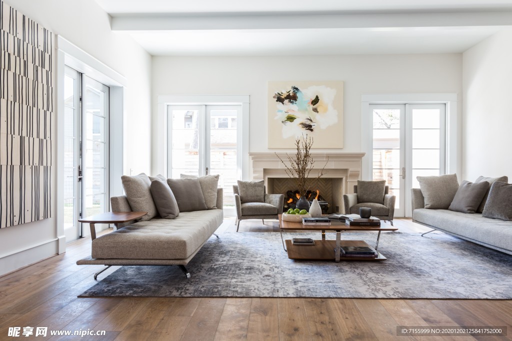 客厅 墙纸 展示