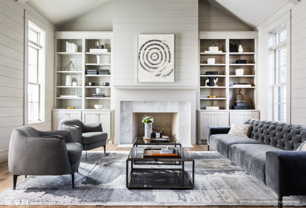 客厅 墙纸 展示