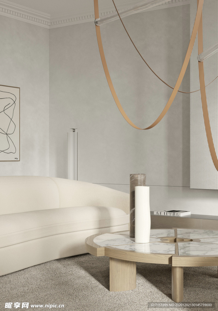 客厅 墙纸 展示