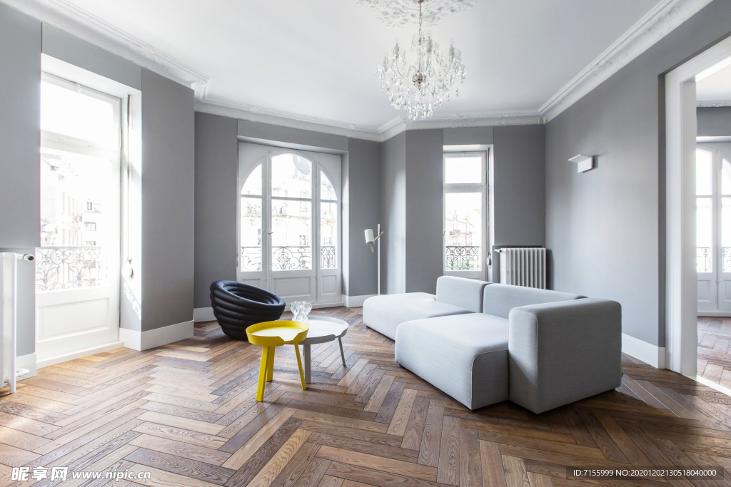 客厅 墙纸 展示