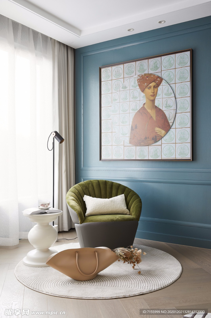 客厅 墙纸 展示