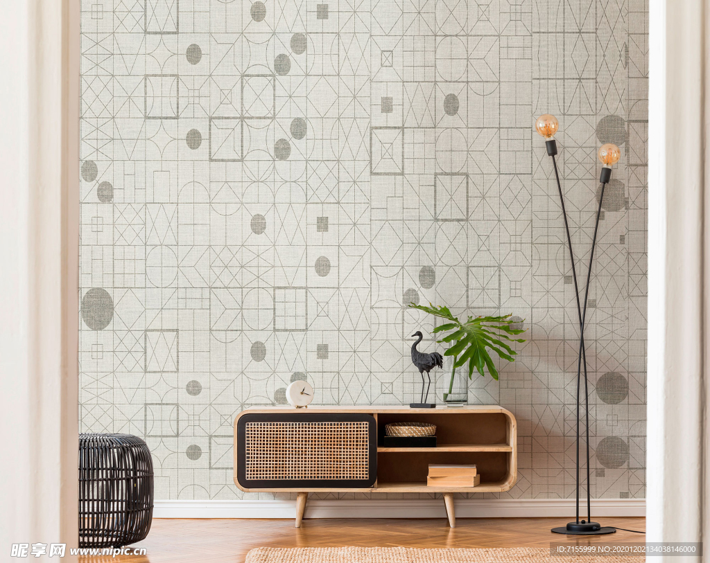 电视背景墙 墙纸