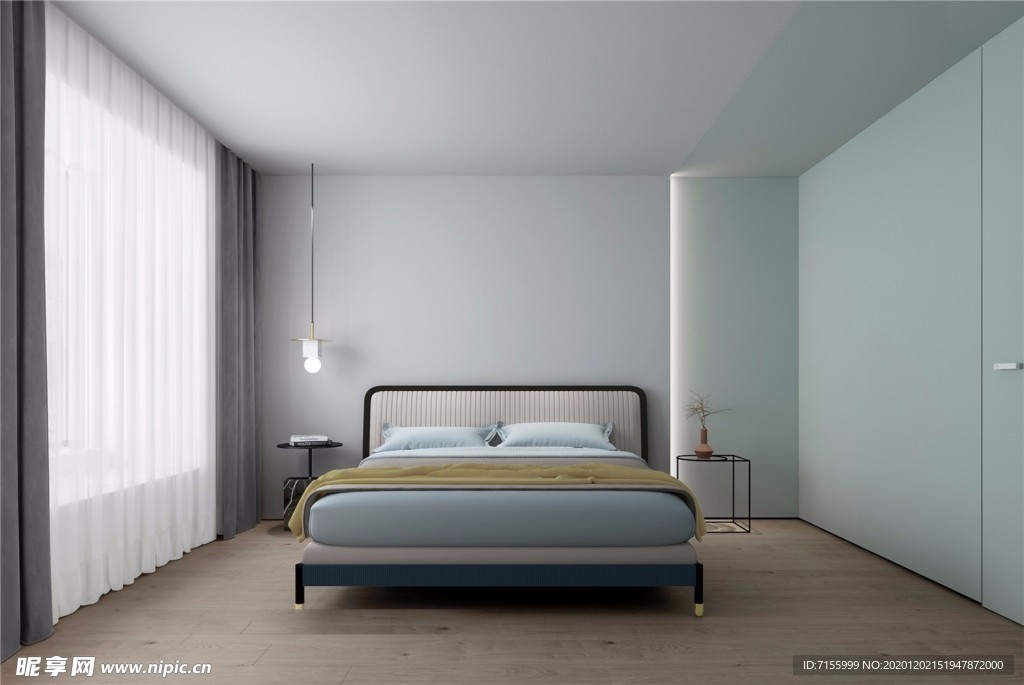 现代卧室