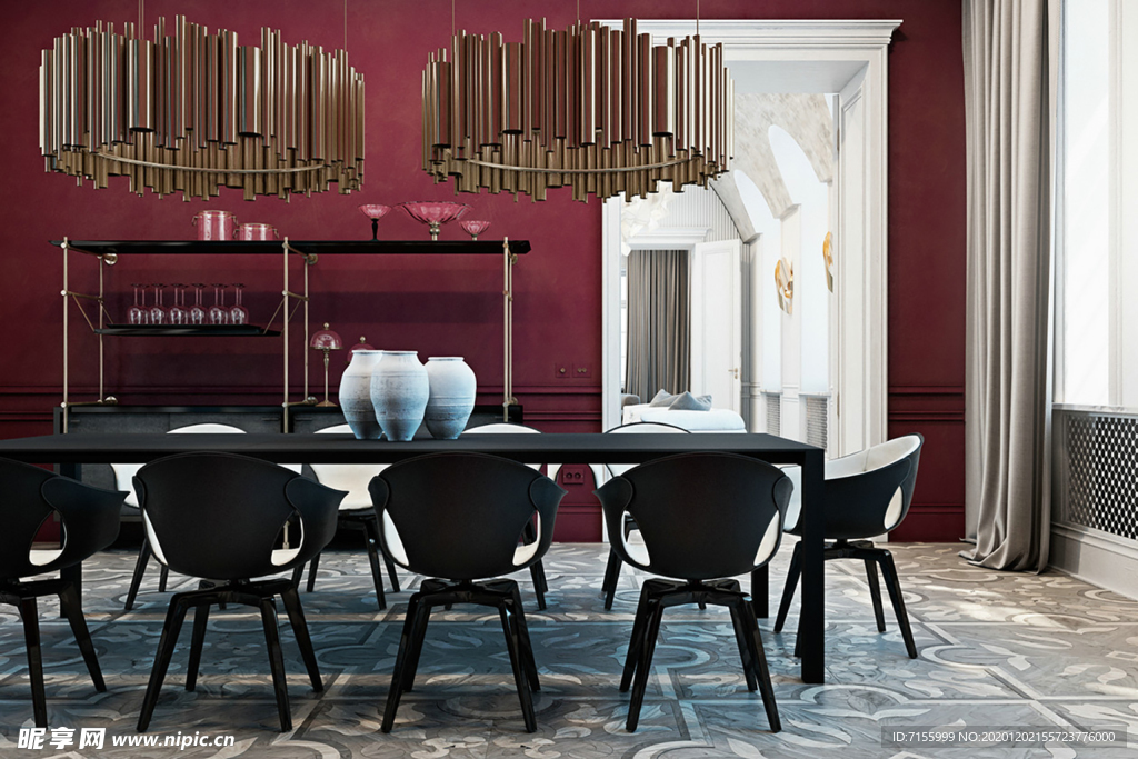 红色餐厅另角度