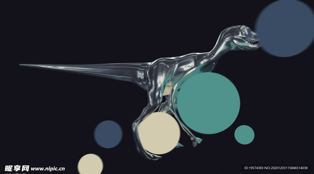 C4D 模型动画 恐龙模型