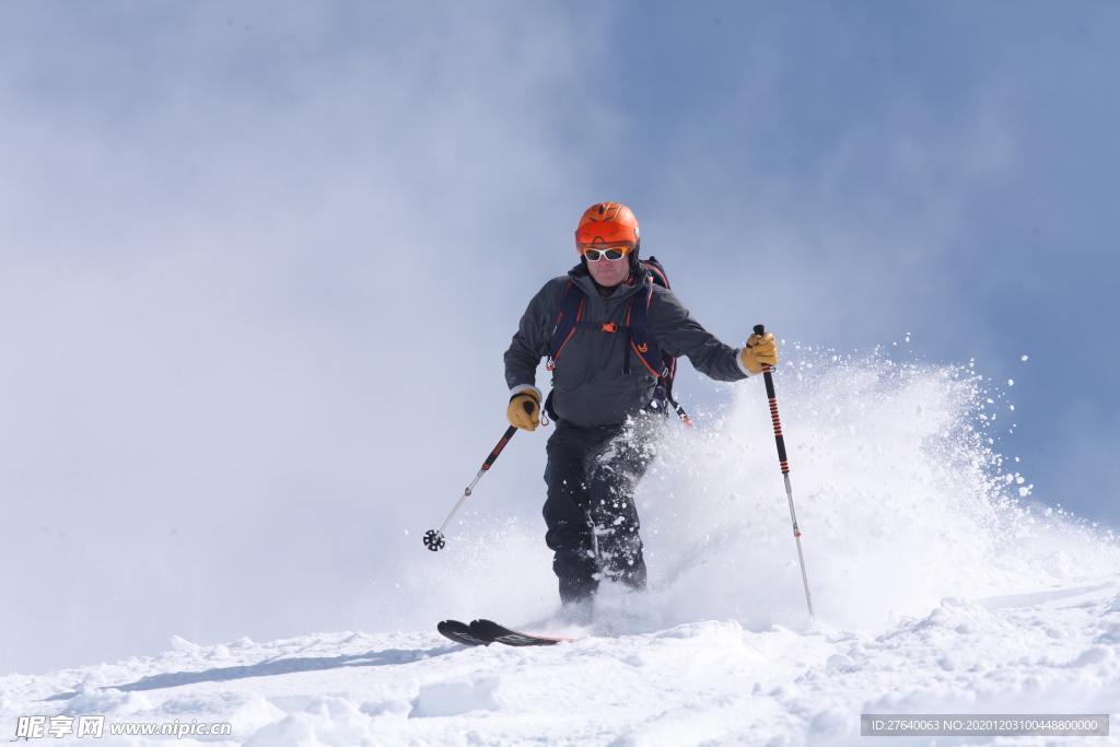 滑雪图片