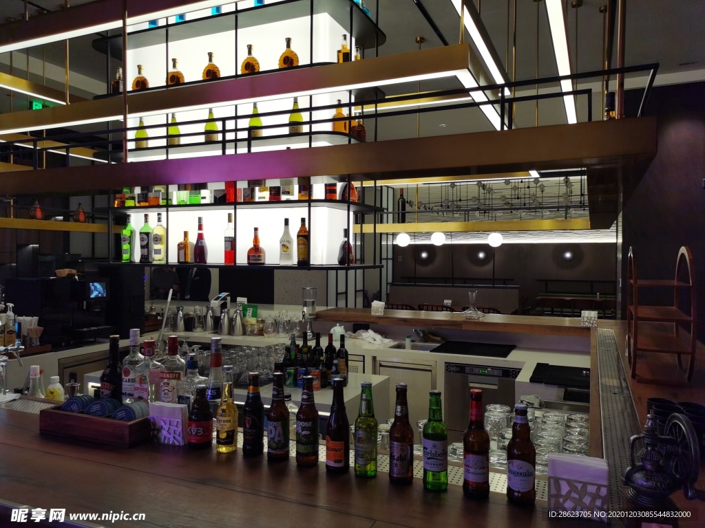 酒店水吧台