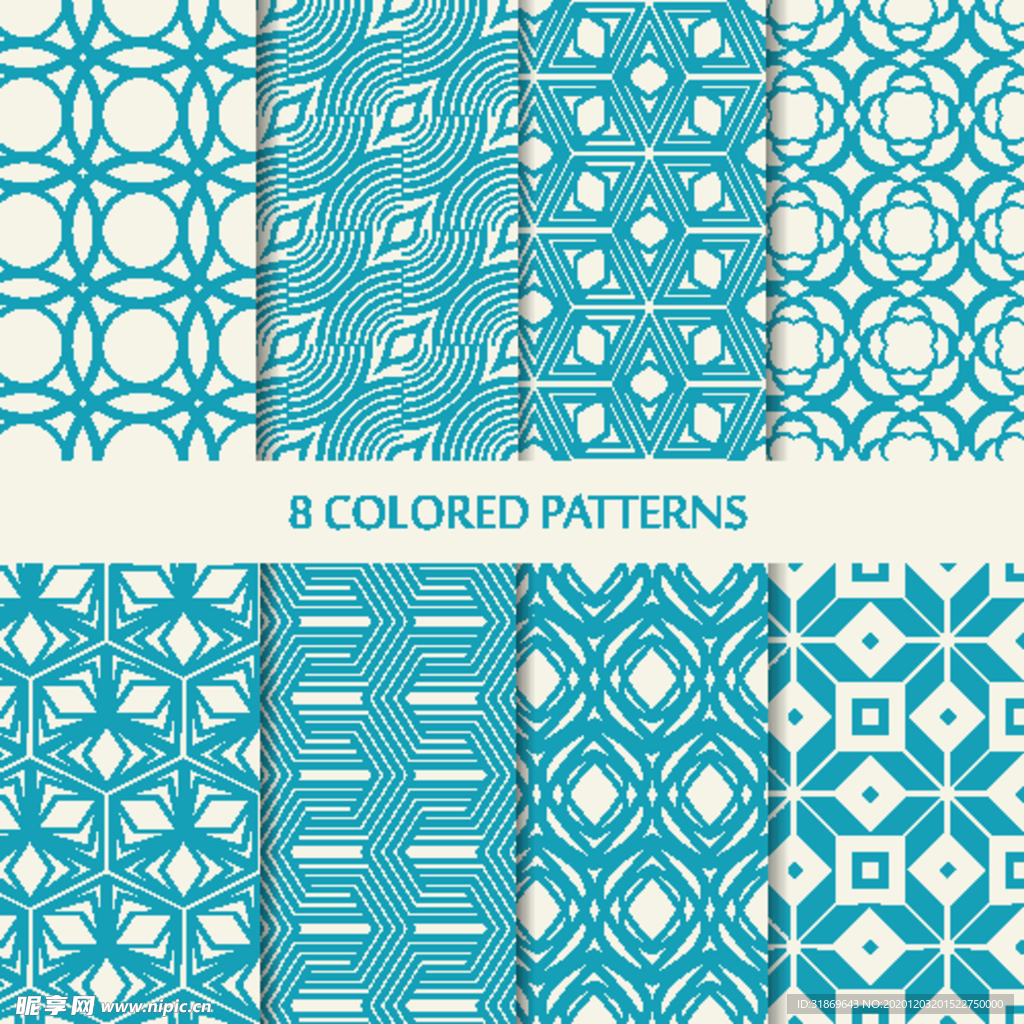 花纹图案 无缝印花