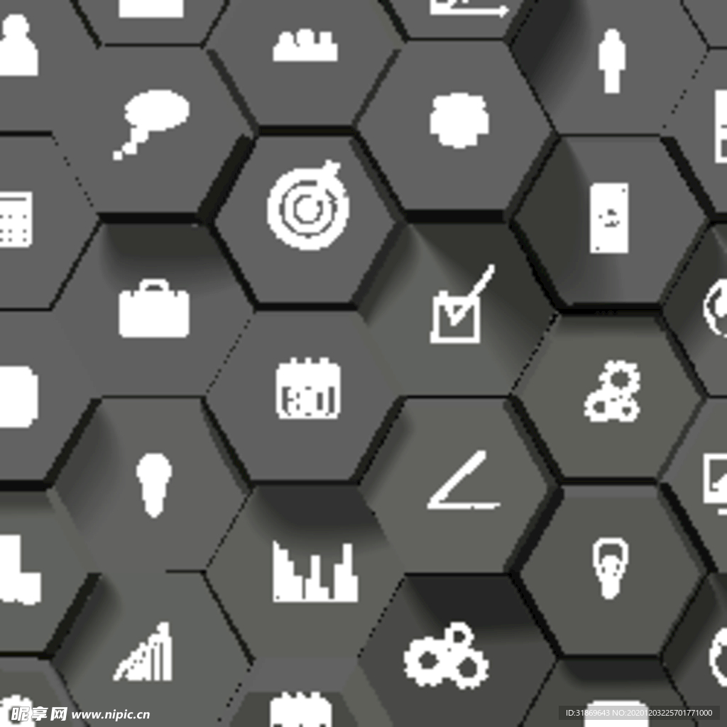 信息图模板 流程