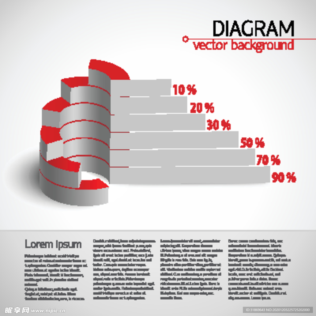信息图模板 流程