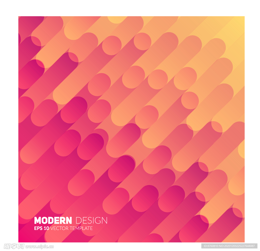 圆角矩形渐变背景