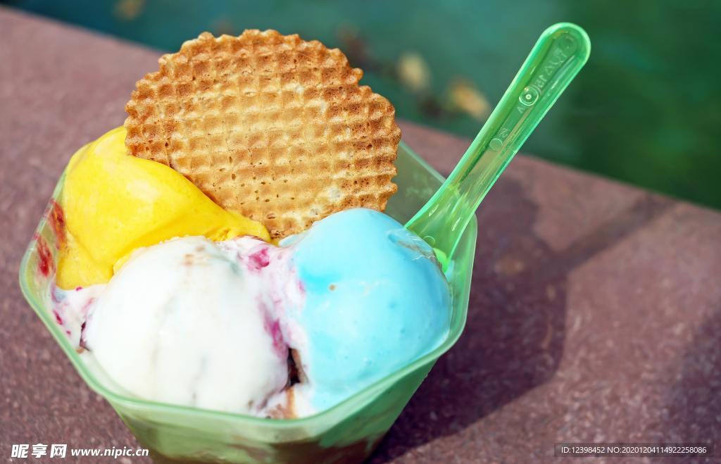 美味的冰激凌