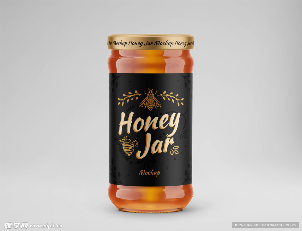 蜂蜜罐样机