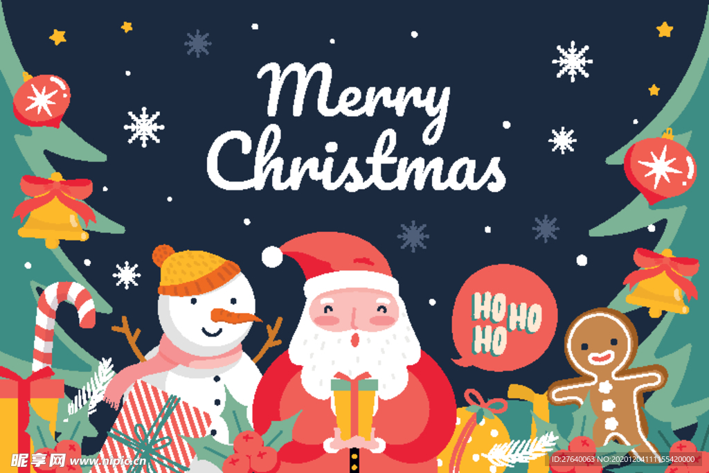 圣诞节海报图片