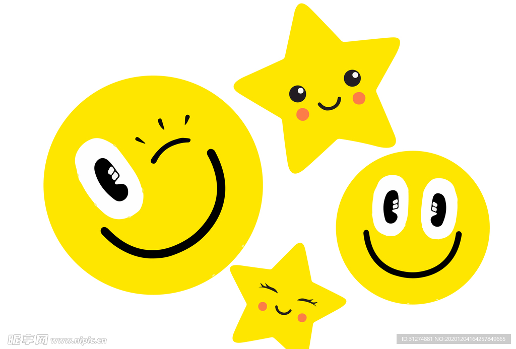卡通笑脸
