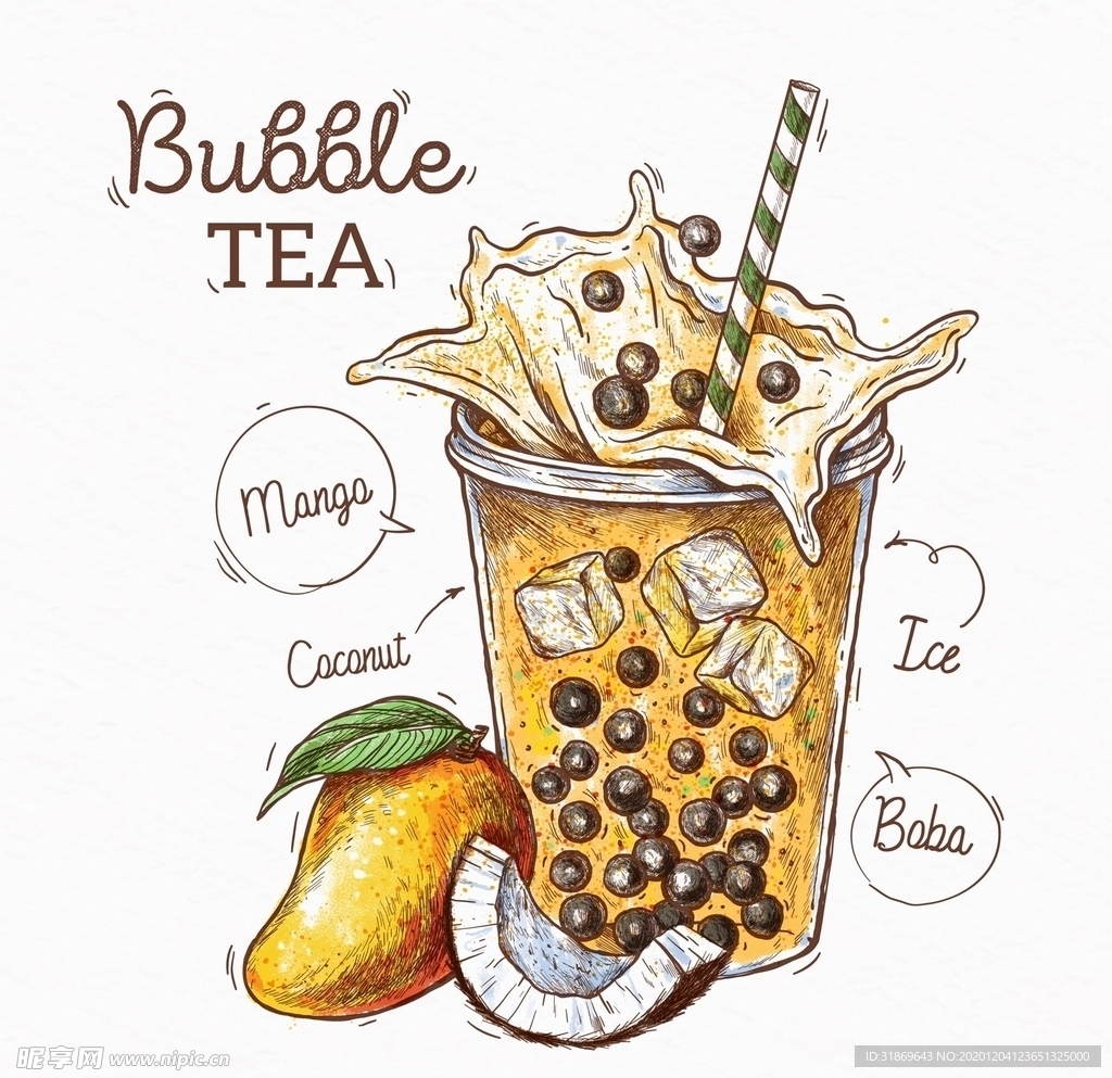 奶茶 饮料
