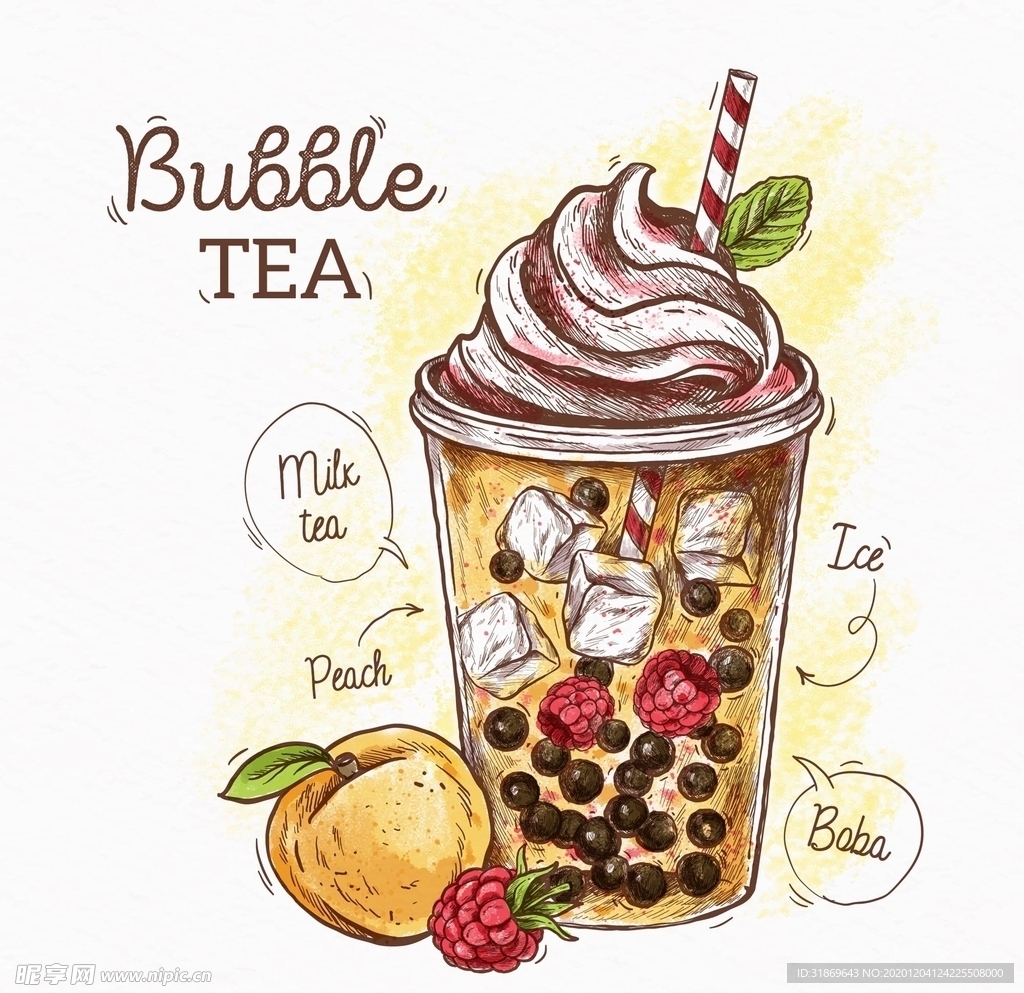 奶茶 饮料