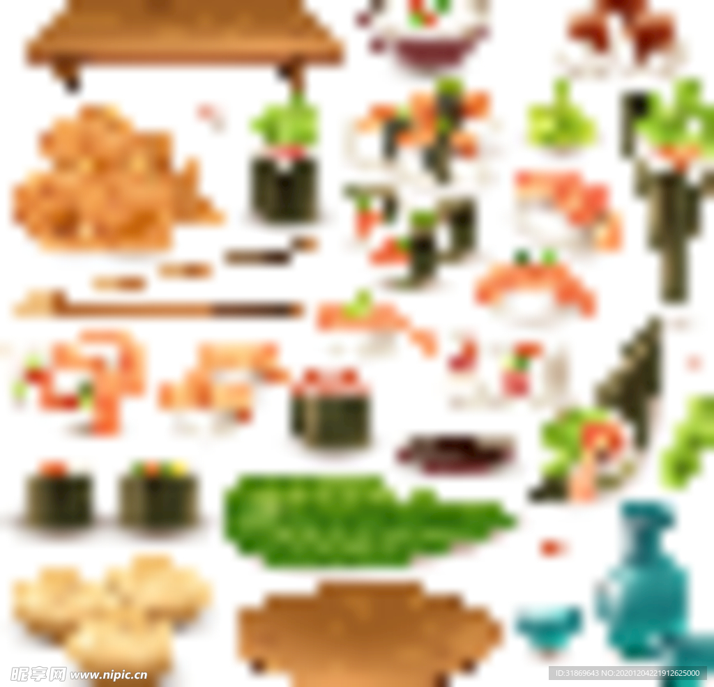 寿司 蔬菜 水果