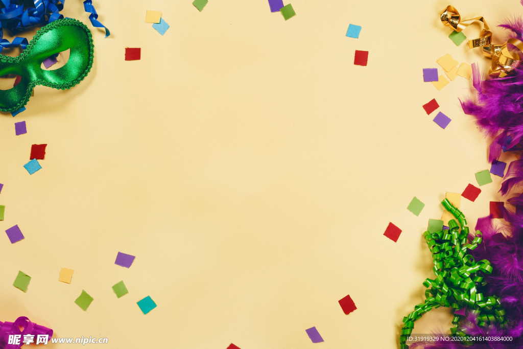 狂欢节背景照片