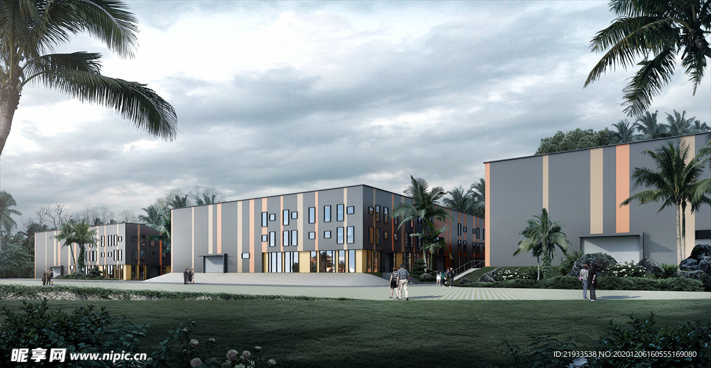 热带海南产业园厂房厂区