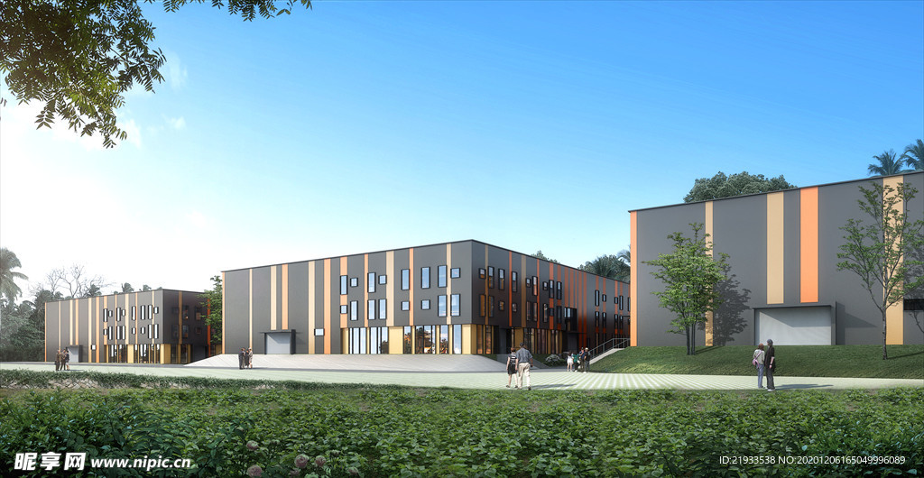 厂区工业园区园林景观