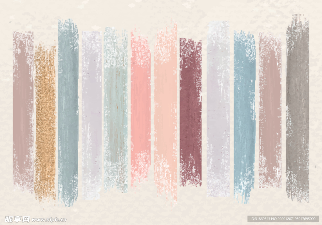 笔刷 展板背景模板