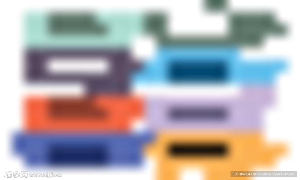 笔刷 展板背景模板