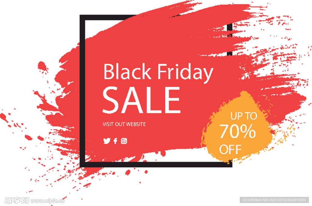 笔刷 展板背景模板