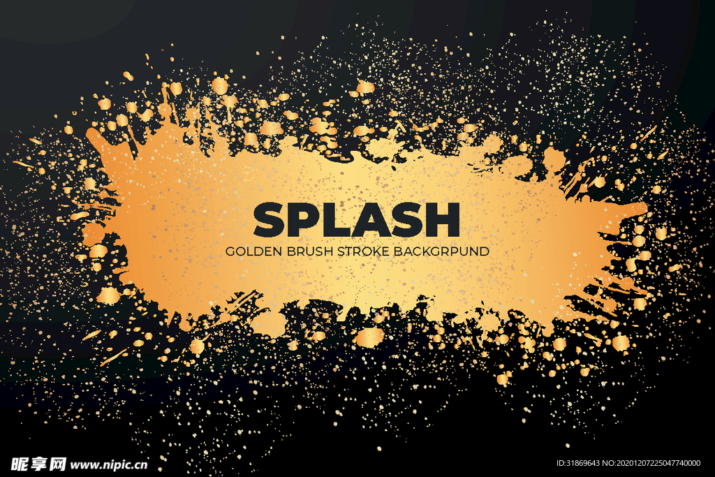 笔刷 展板背景模板