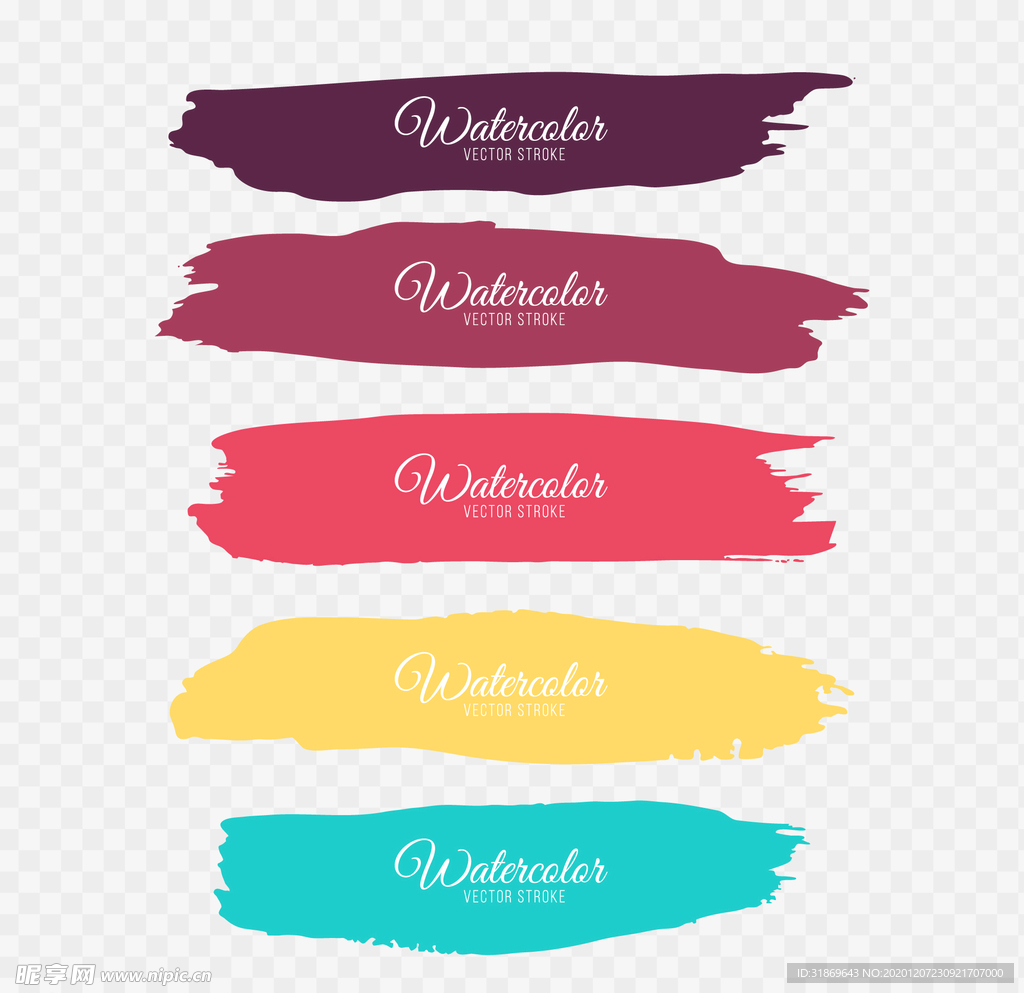 笔刷 展板背景模板