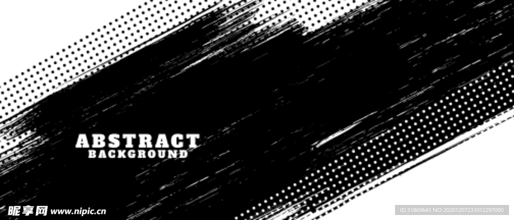 笔刷 展板背景模板