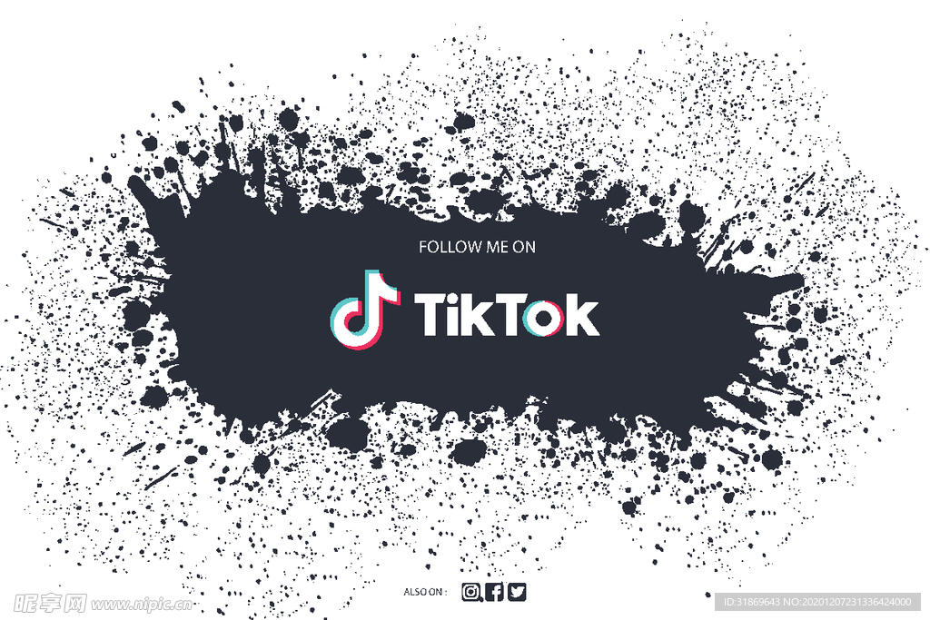 笔刷 展板背景模板