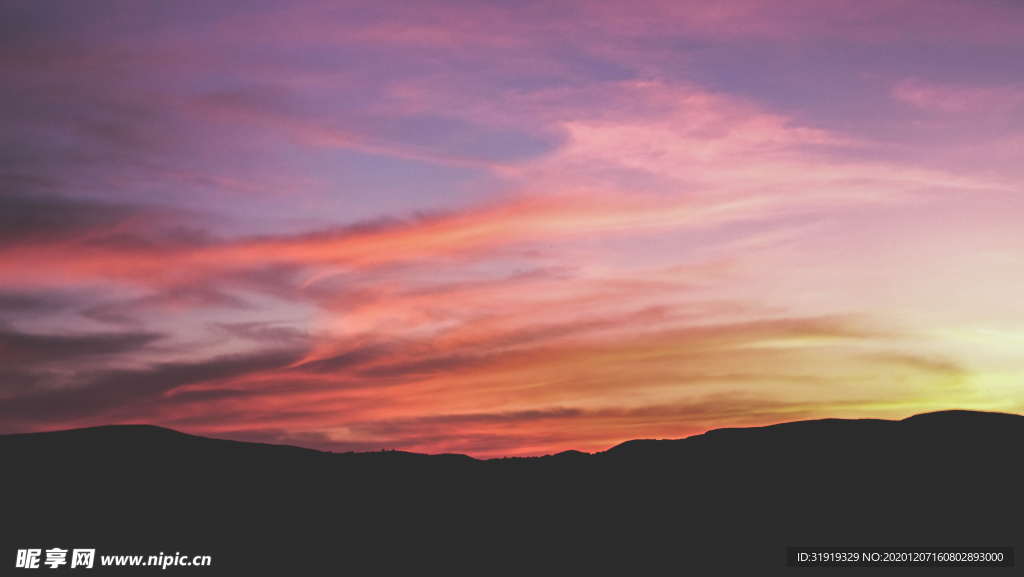 云 风景 山 自然