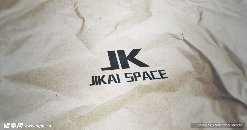 纸质LOGO贴图样机