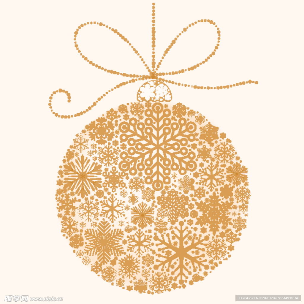 圣诞元素圣诞铃铛