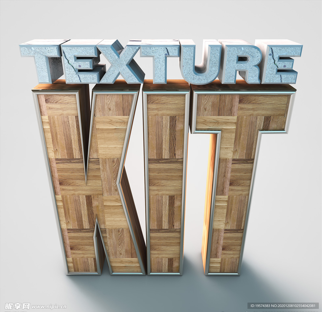 C4D 材质木地板木纹大理石纹