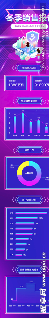数据报告H5长图