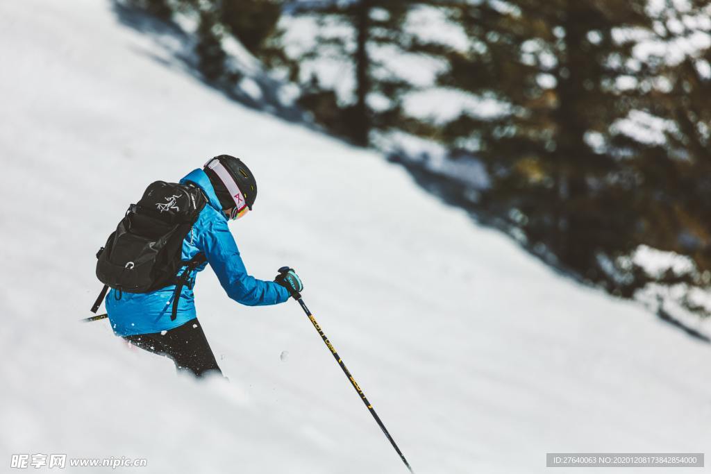 滑雪图片