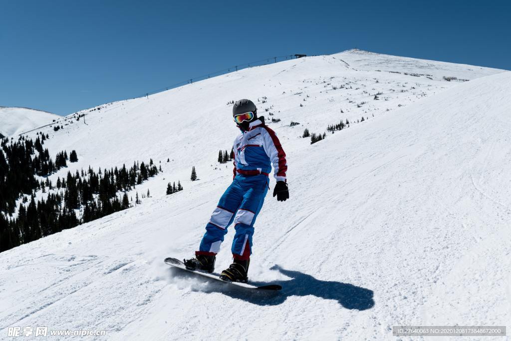 滑雪图片