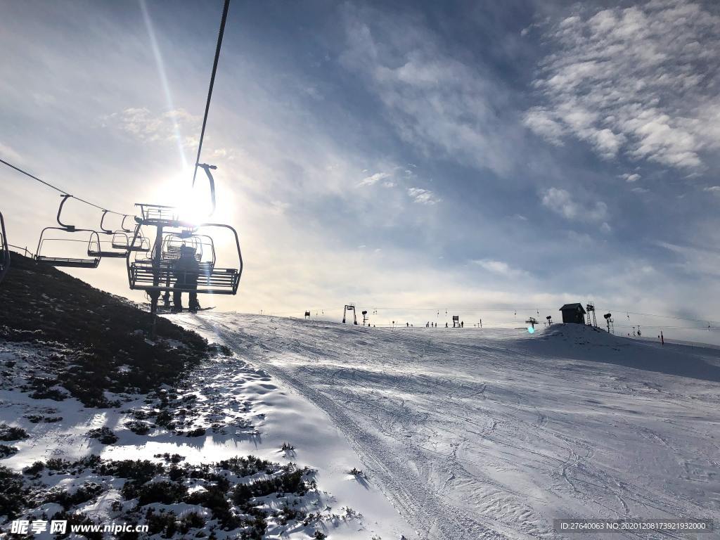 滑雪图片