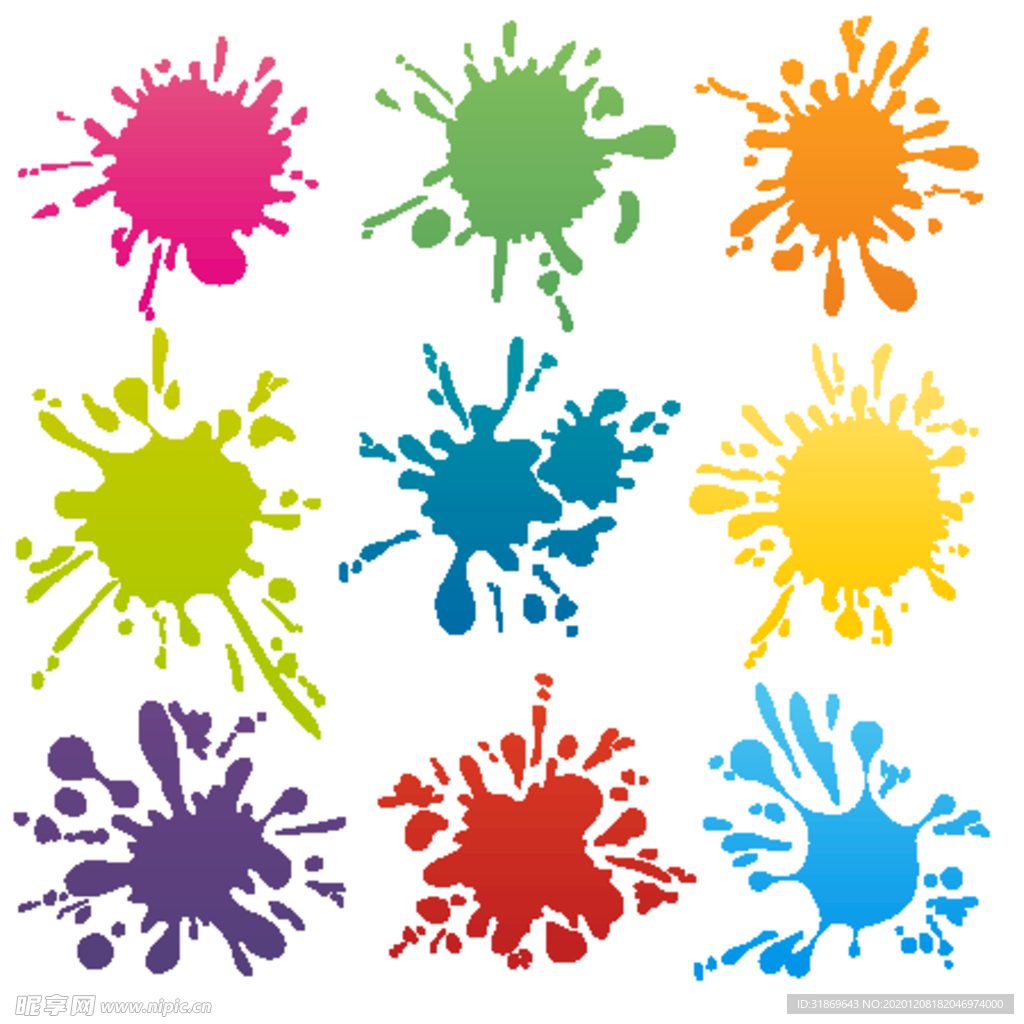 笔刷 展板背景模板