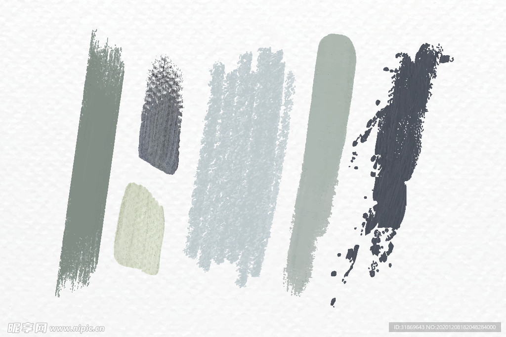 笔刷 展板背景模板