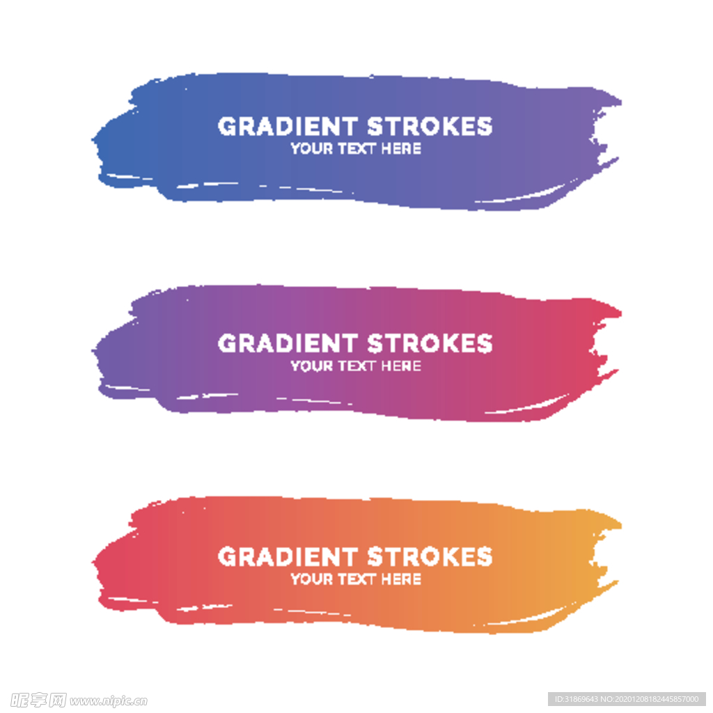 笔刷 展板背景模板