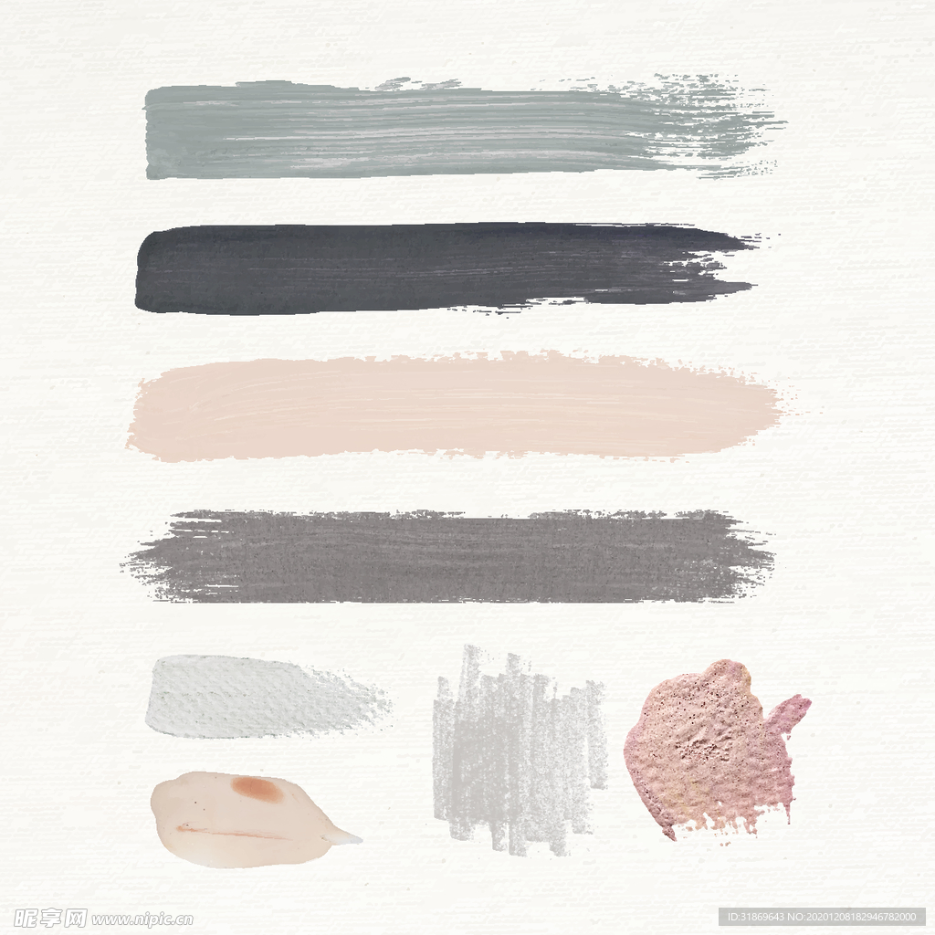 笔刷 展板背景模板