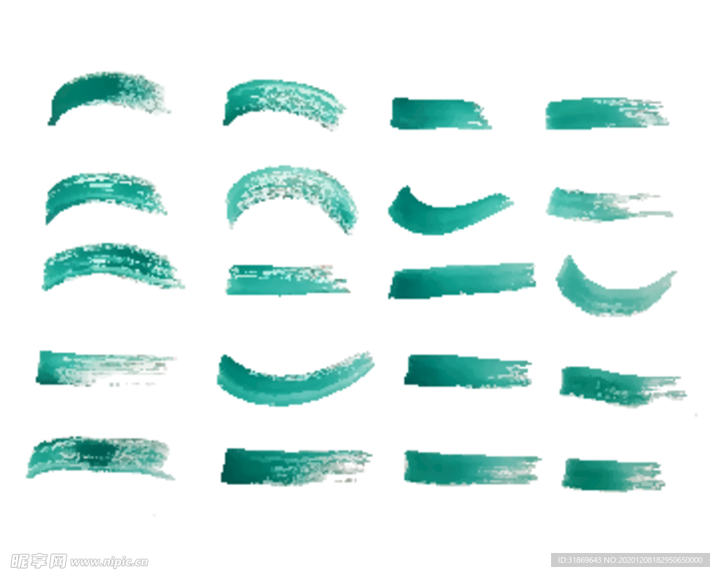 笔刷 展板背景模板