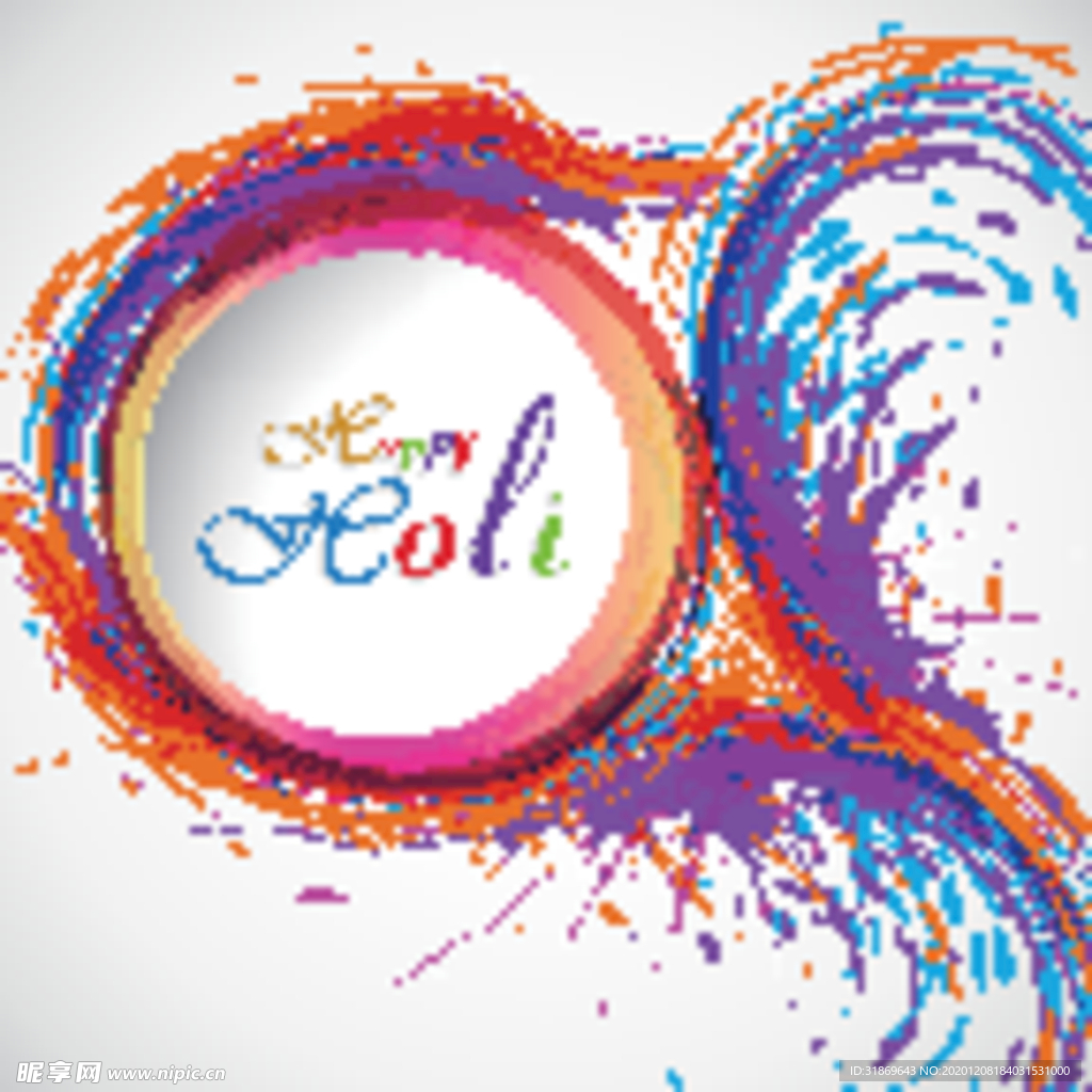 笔刷 展板背景模板